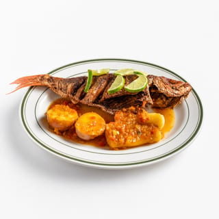 Fried Red Snapper / Pargo Rojo Frito