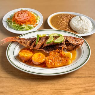 Fried Red Snapper / Pargo Rojo Frito